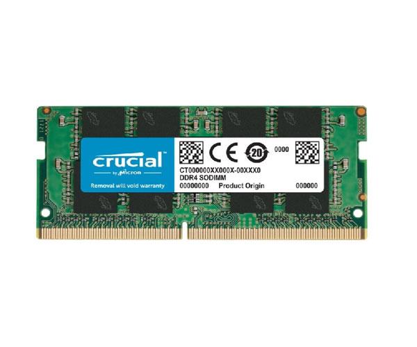 Memoria Ram Crucial SODIMM DDR4 8Gb 3200mhz / Non-ecc / CT8G4SFRA32A