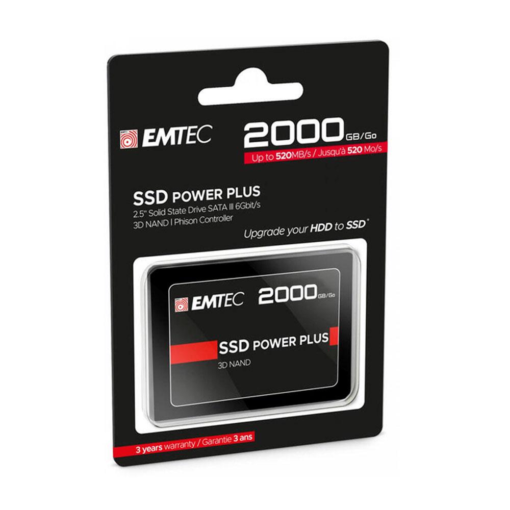 Disco duro 2.5 SSD Emtec 2TB / X150 Power Plus / Qlc 3D Nand / Sata3 - Imagen 3