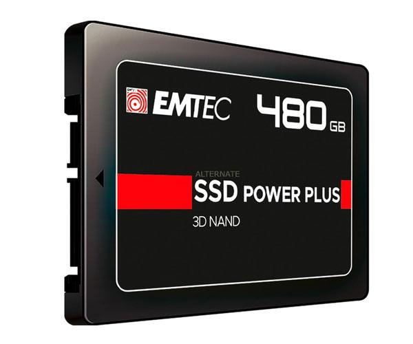 Disco duro 2.5 SSD Emtec 480Gb / X150 Power Plus / 3D Nand Phison / Sata3 ECSSD480GX150