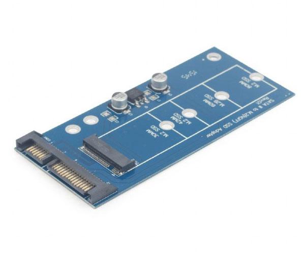 Adaptador M.2 Sata 3.0 a Micro sata 1.8 SSD / ee18-m2s3pcb-01"