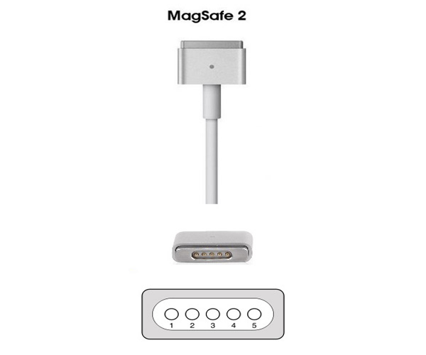 Cargador para portátil Apple 45W magsafe 2 / M-190 - Imagen 2