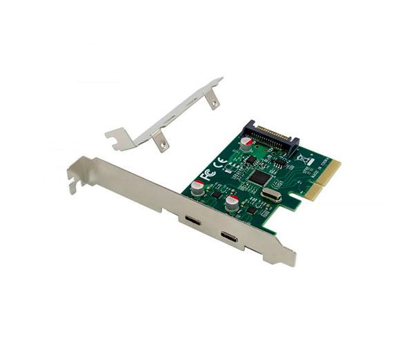 Tarjeta controladora Conceptronic Pci Express Type-C / 2 Puertos / Incluye soporte LP / EMRICK07G