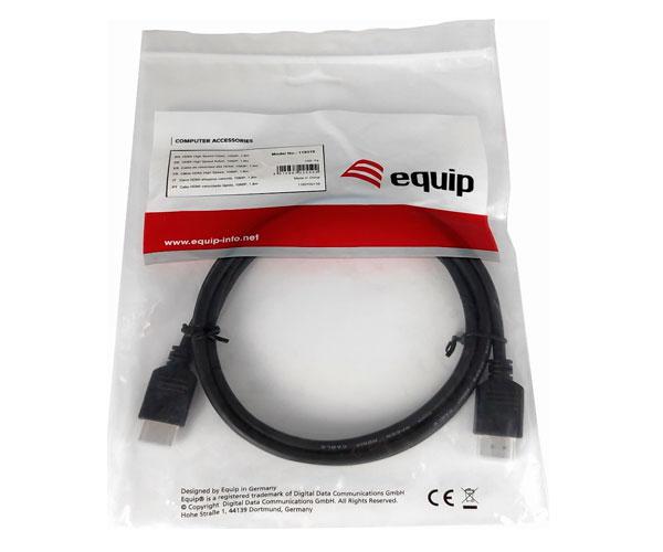 Cable HDMI 1.3 M/M / 1.8 metros / 1080p / 10.2 Gbs / Equip / 119310 - Imagen 2