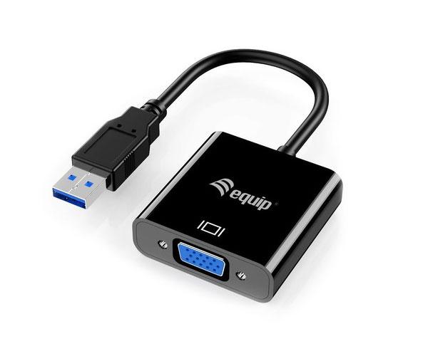 Adaptador Video Usb 3.0 a Vga / Full Hd 60Hz / Equip Eq133384