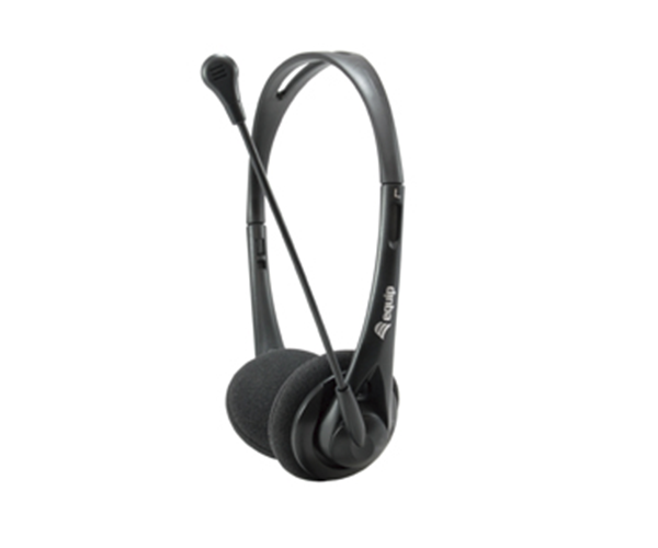 Auriculares con Microfono Equip Life / Ps4 / Xbox / Control de volumen / Jack 3.5mm / VoIp / negro / 245302