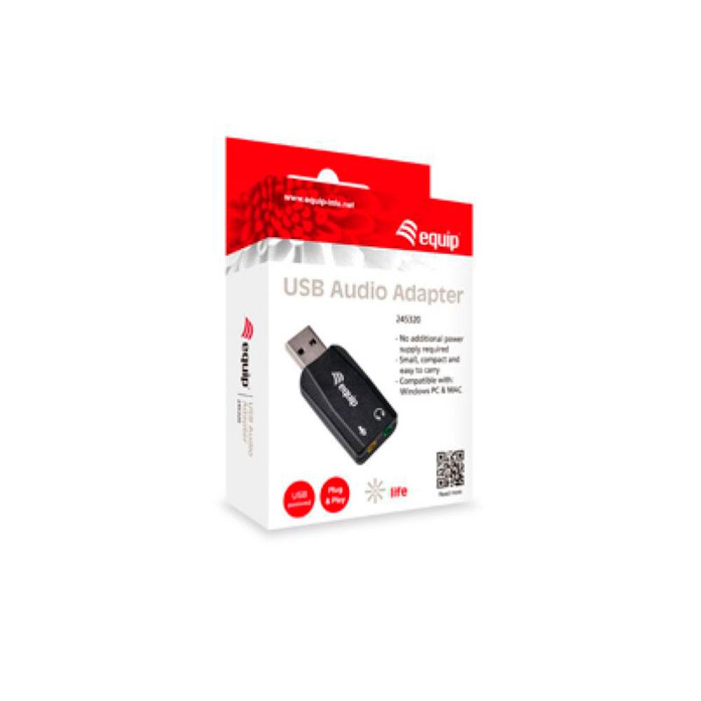 Tarjeta de sonido USB externa Equip Life / 245320 - Imagen 3