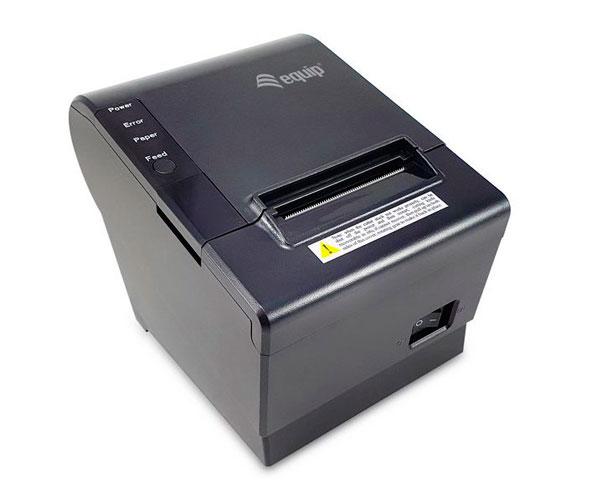 Impresora tickets termica Equip / Papel 58mm / USB / Rj45 / Negra EQ351001