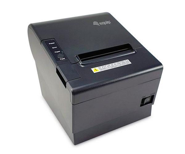 Impresora tickets termica Equip / Papel 80mm / Serie / USB / Rj45 / Negra / eq351003