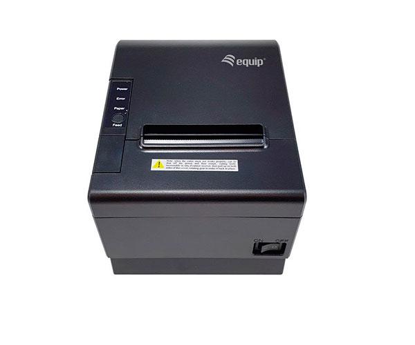 Impresora tickets termica inalambrica Equip / Papel 80mm / Bluetooth / WIFI / USB / Rj45 / Negra EQ351004 - Imagen 2
