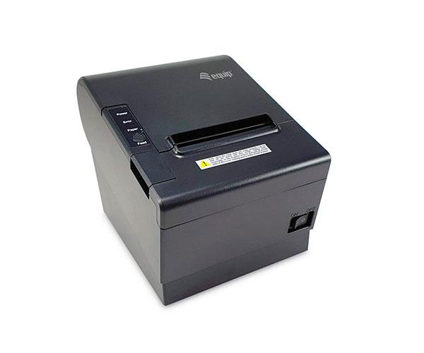 Impresora tickets termica inalambrica Equip / Papel 80mm / Bluetooth / WIFI / USB / Rj45 / Negra EQ351004