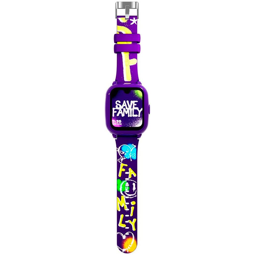 Smartwatch SaveFamily Infantil Iconic Plus 2 GPS / 1.85 / 850 mAh / NanoSIM / Estampada-Graffiti / 689377" - Imagen 4