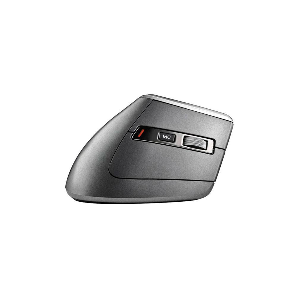 Raton Vertical Inalambrico Ngs Evo Karma / BT 5.0 / 3200 Dpi / Recargable / Luces Led / Gris - Imagen 2