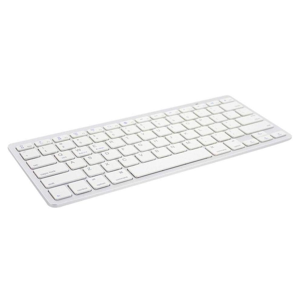 Teclado Slim Bluetooth Ewent EW3161 / Plata - Blanco / Windows / Android / Apple - Imagen 3