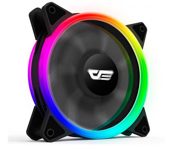 Ventilador Caja Gaming Darkflash DR12 Pro / 120mm / A-Rgb / Pack 5 / Controladora y mando incluidos