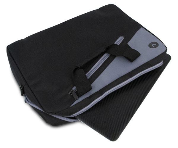 Maletin portatil Ngs Ginger Black hasta 14 / bolsillo exterior / 2 Compartimentos" - Imagen 3