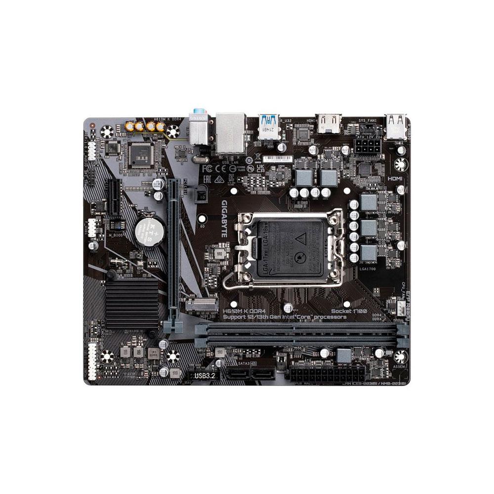 Placa base Gigabyte H610M K DDR4 1.0 / Socket 1700 / M-ATX / 2x DDR4 / M.2 / Hdmi - Imagen 3