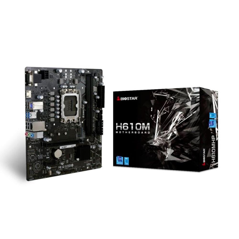 Placa base Biostar H610MHP 2.0 / Socket 1700 / M-ATX / 2x DDR4 / M.2 NVME / Hdmi-Vga - Imagen 2