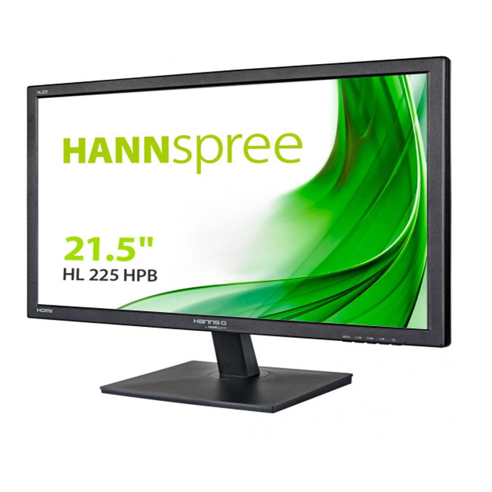 Monitor Reacondicionado LED HANNSPREE HL225 21.5 / HDMI-VGA / Negro"