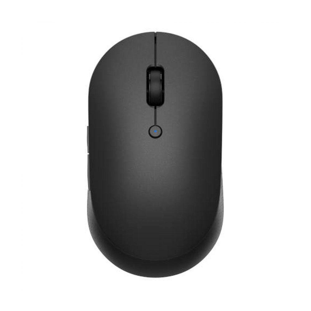 Ratón Inalámbrico Bluetooth 2.4GHz Xiaomi Mi Dual Mode Silent Edition/ Hasta 1300 Dpi / Negro / HLK4041GL