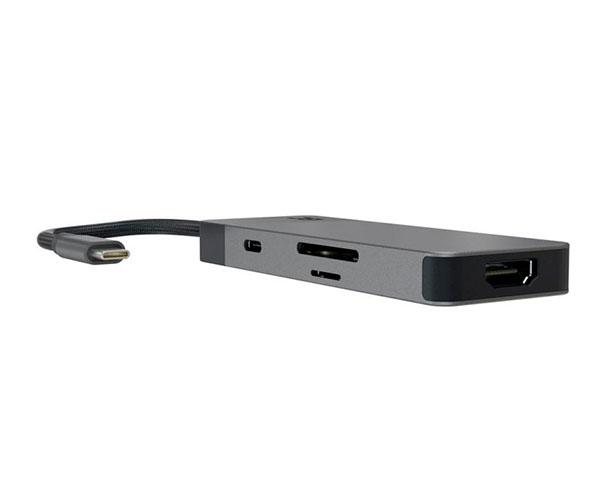 Hub adaptador Type-C a 3xUsb-A 3.1 / 1xUsb-C / 1xHDMI 4K / MicroSd / SD / HUBGC01 - Imagen 2