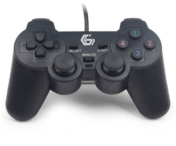 Mando PC Gaming Gembird / Dual Vibracion / Cable 1.8m / Negro / JPD-UDV-01 - Imagen 2