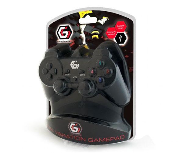Mando PC Gaming Gembird / Dual Vibracion / Cable 1.8m / Negro / JPD-UDV-01 - Imagen 4