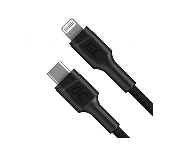 Cable datos Type-C a Lightning (iphone/ipad) Mfi Certificado/ 1m / KABGC07 / Greencell