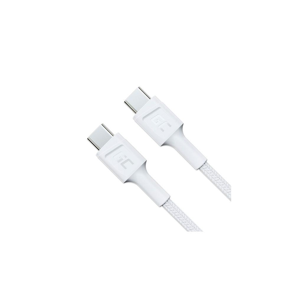 Cable type C a type C M/M 2m. Greencell 60W KABGC29W - Imagen 2