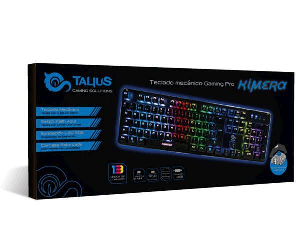 Teclado Gaming Talius Kimera mecanico / RGB 13 Modos personizables / Switch Kailh Blue - Imagen 3