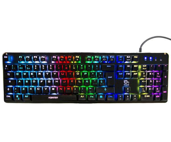 Teclado Gaming Talius Kimera mecanico / RGB 13 Modos personizables / Switch Kailh Blue