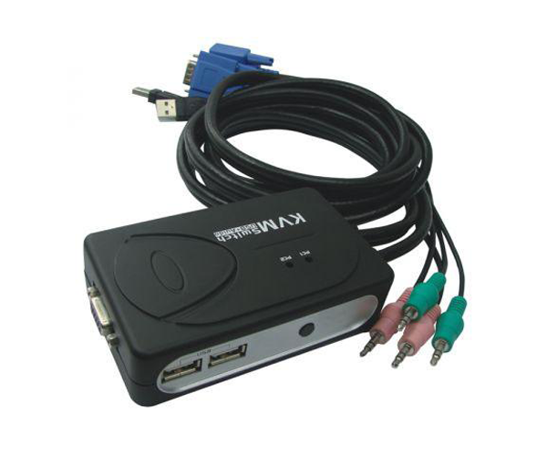 Kvm Switch Nanocable / 2xVga / 2xUSB / 10.12.0001