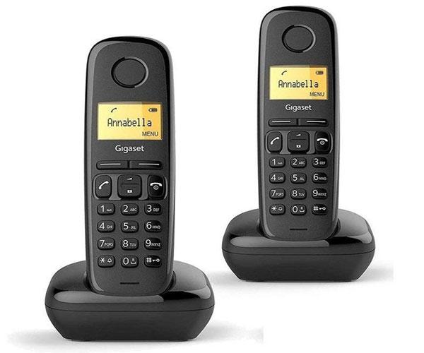 Telefono Inalámbrico Duo Dect Digital Gigaset A170 / Negro / L36852-h2802-d201 - Imagen 2