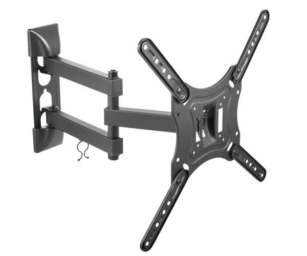 Soporte Tv de 23 a 55" Giratorio / Inclinable (3 pivotes) / Negro / Tooq Lp6055tn-b"