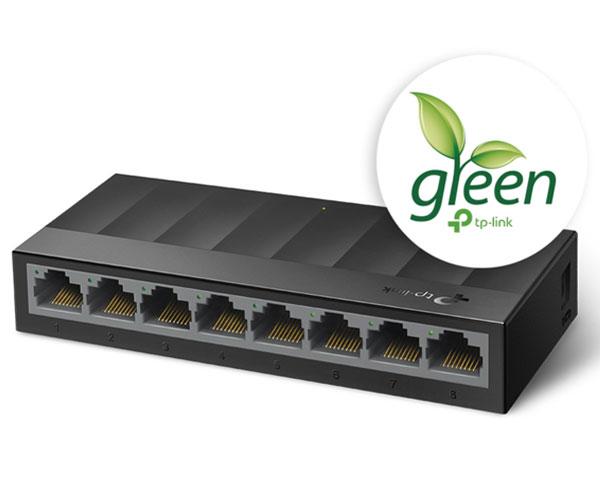 Switch 8p 10/100/1000 gigabit No gestionable TP-Link LS1008G - Imagen 2