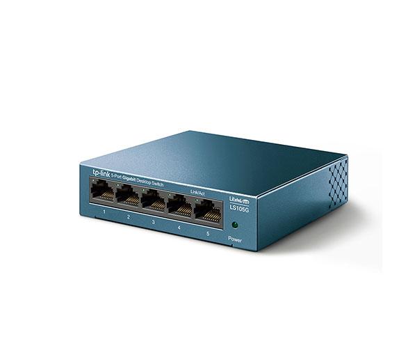 Switch 5p 10/100/1000 gigabit Carcasa Metal TP-Link / LS105G - Imagen 2