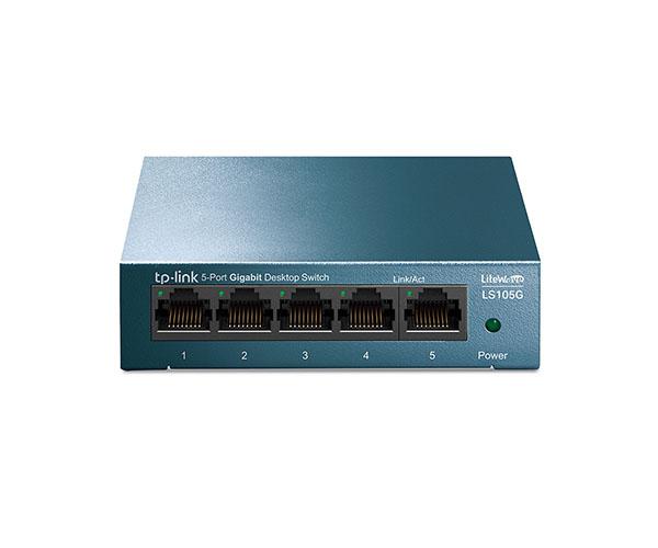 Switch 5p 10/100/1000 gigabit Carcasa Metal TP-Link / LS105G