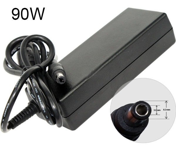 Cargador para portátil Toshiba 90W 15V 6A 6.3 mm x 3.0 mm / M-121