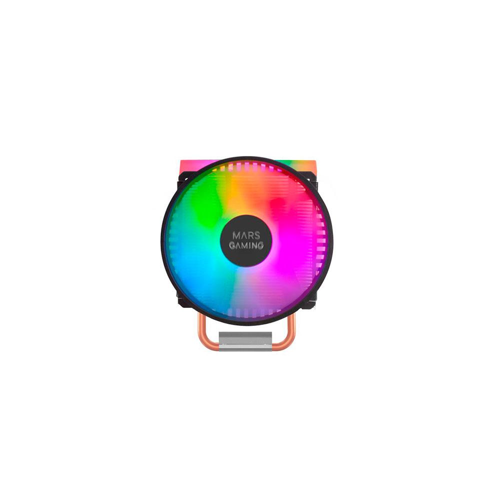 Ventilador CPU Mars Gaming MCUPRO Negro / 6 heatpipes / Fan PWM 120mm / TDP 200w / AM4 - 1700 - 1200 - Imagen 2