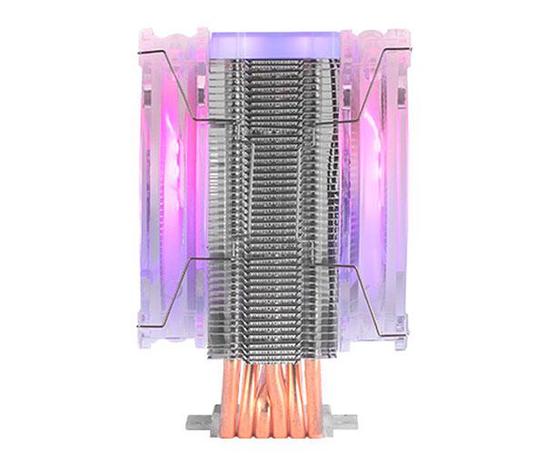 Ventilador Cpu Mars Gaming Mcpu66 Dual Argb Silent / 220w / MultiSocket 1700 - Am4 - Imagen 4