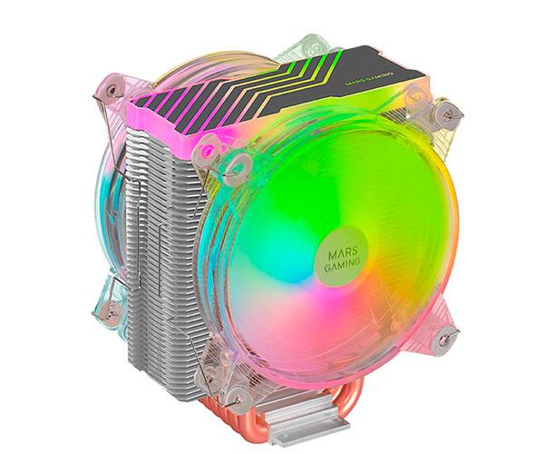 Ventilador Cpu Mars Gaming Mcpu66 Dual Argb Silent / 220w / MultiSocket 1700 - Am4