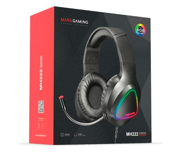 Auriculares Mars Gaming mh222 Negro / Jack 3.5mm / 50mm neodimio - Imagen 5