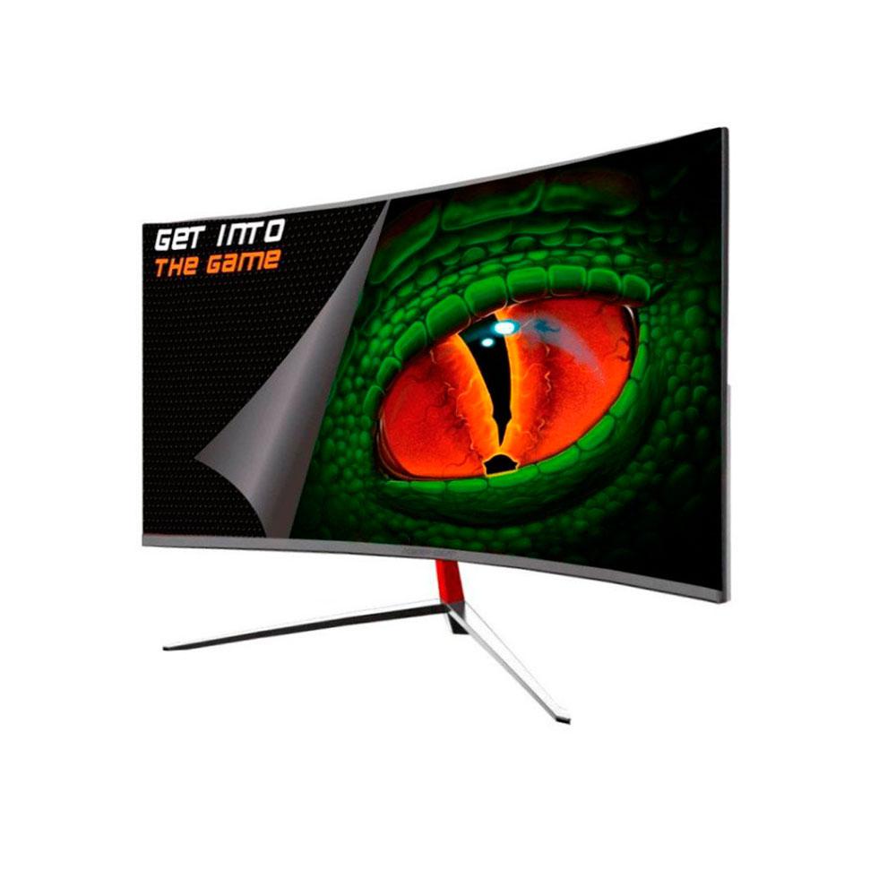 Monitor Keep Out Gaming XGM24CV3 24/ Curvo / 1920x1080 / Hdmi-VGA / 1ms / Altavoces 2x3w"