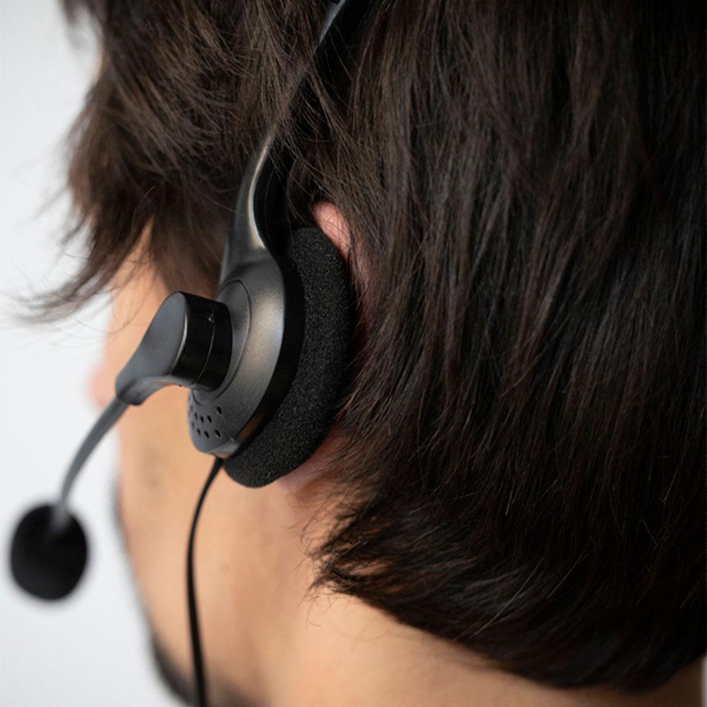 Auriculares con microfono Ngs MS103 PRO Control de volumen / 1xjack 3.5mm / Negro NGSMS103P - Imagen 3