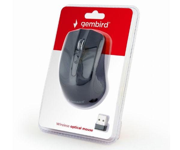 Raton óptico inalambrico Gembird / 4 Botones / 1600 Dpi / Negro / Musw-4b-04 - Imagen 3