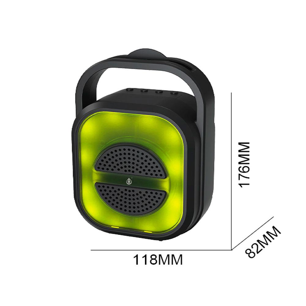 Altavoz Bluetooth 5.0 NF4098 / 5w / 500mah / Luces Led / Tws / Fm / Microsd / Usb / One+ - Imagen 3