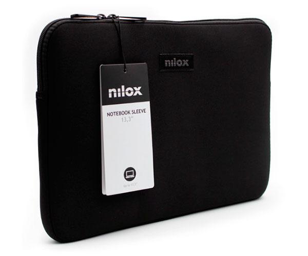 Funda portatil Nilox Sleeve / Negro / 13.3 pulg. / Neopreno / NXF1301 - Imagen 2