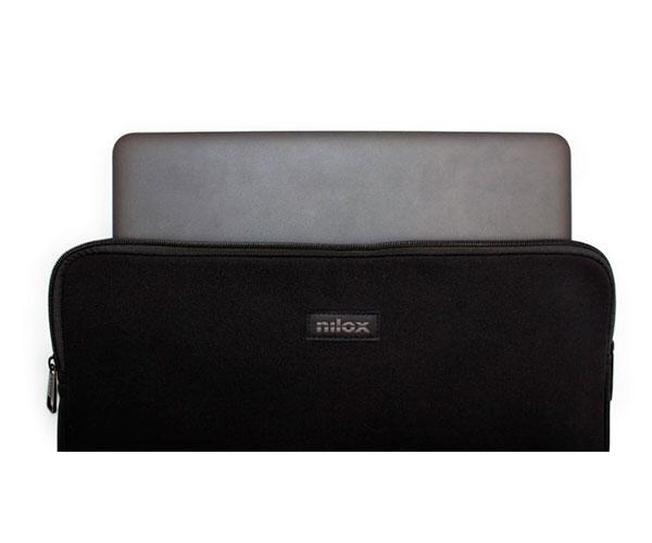 Funda portatil Nilox Sleeve / Negro / 13.3 pulg. / Neopreno / NXF1301 - Imagen 5