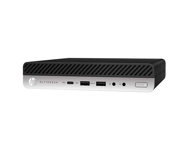 Ordenador Reacondicionado MINI HP EliteDesk 800 G3 / i5-7TH / 8Gb / 256Gb M2 / Win 10 Pro / Sin cable trébol / Grado A / Sin VGA - Imagen 2