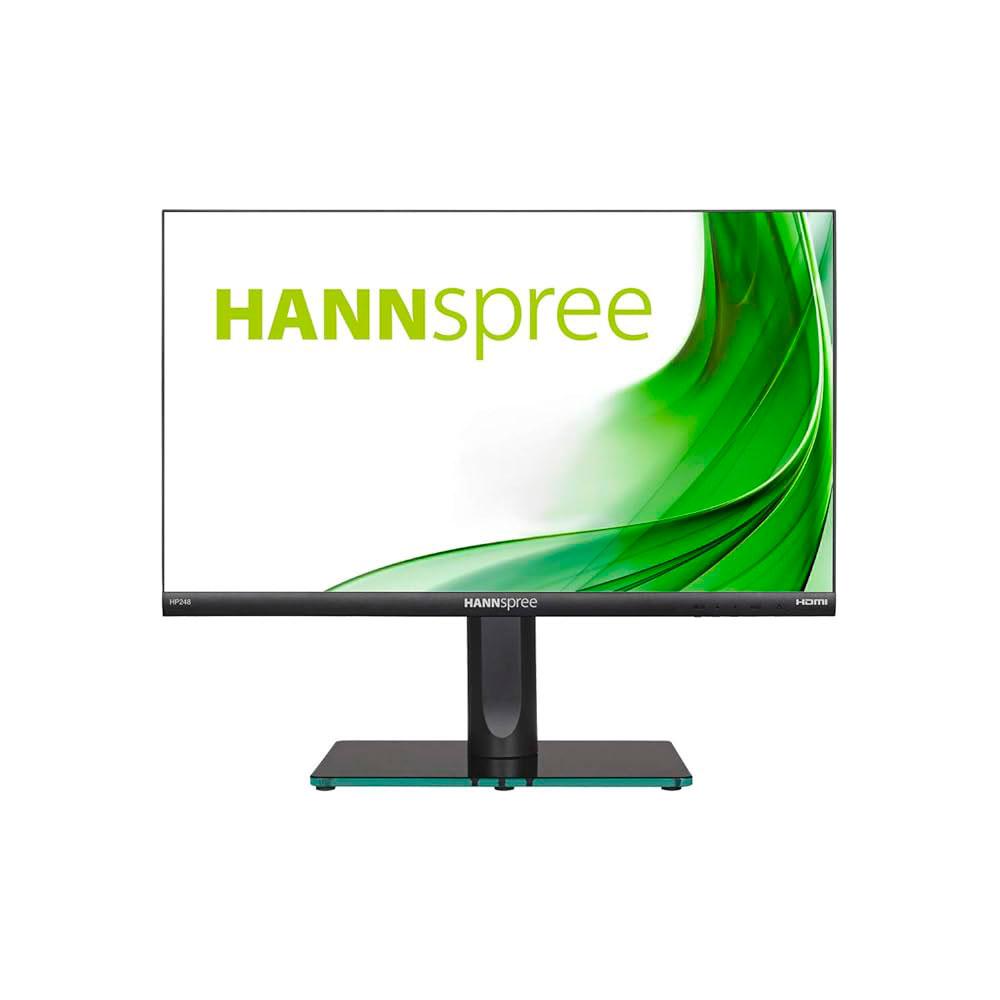 Monitor Reacondicionado LCD HANNSPREE HP 248 PJB / 23.8 FULLHD / HDMI-VGA-DVI / Negro / CABLE DE VIDEO Y CORRIENTE INCLUIDOS"