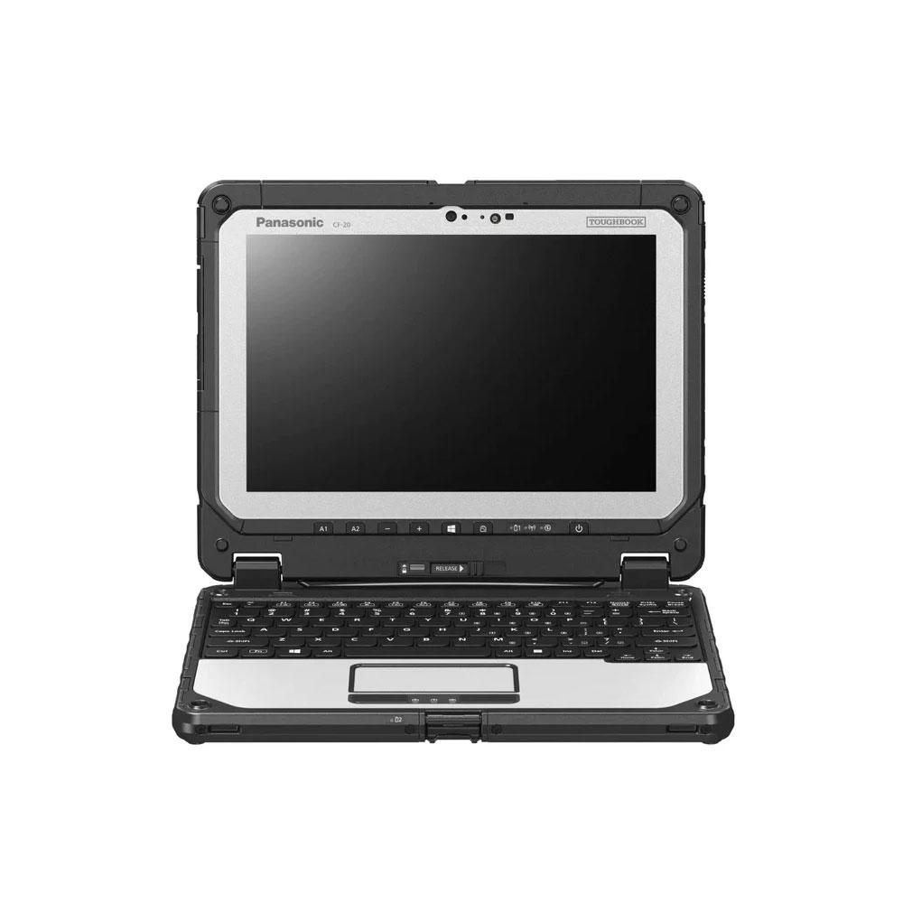 Portatil / Tablet Reacondicionada rugerizada PANASONIC CF-20-2 10.1 / I5-7Y57 / 8 Gb / 256 Gb SSD / Win 10 Pro / Teclado extranjero Incluido"